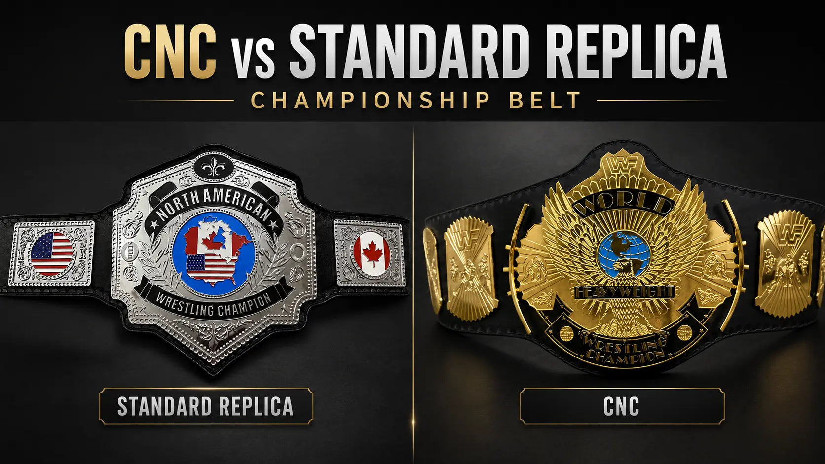 CNC vs Standard Replica Championship Belt: Which Is Worth the Price?