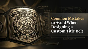 Common Mistakes to Avoid When Designing a Custom Title Belt