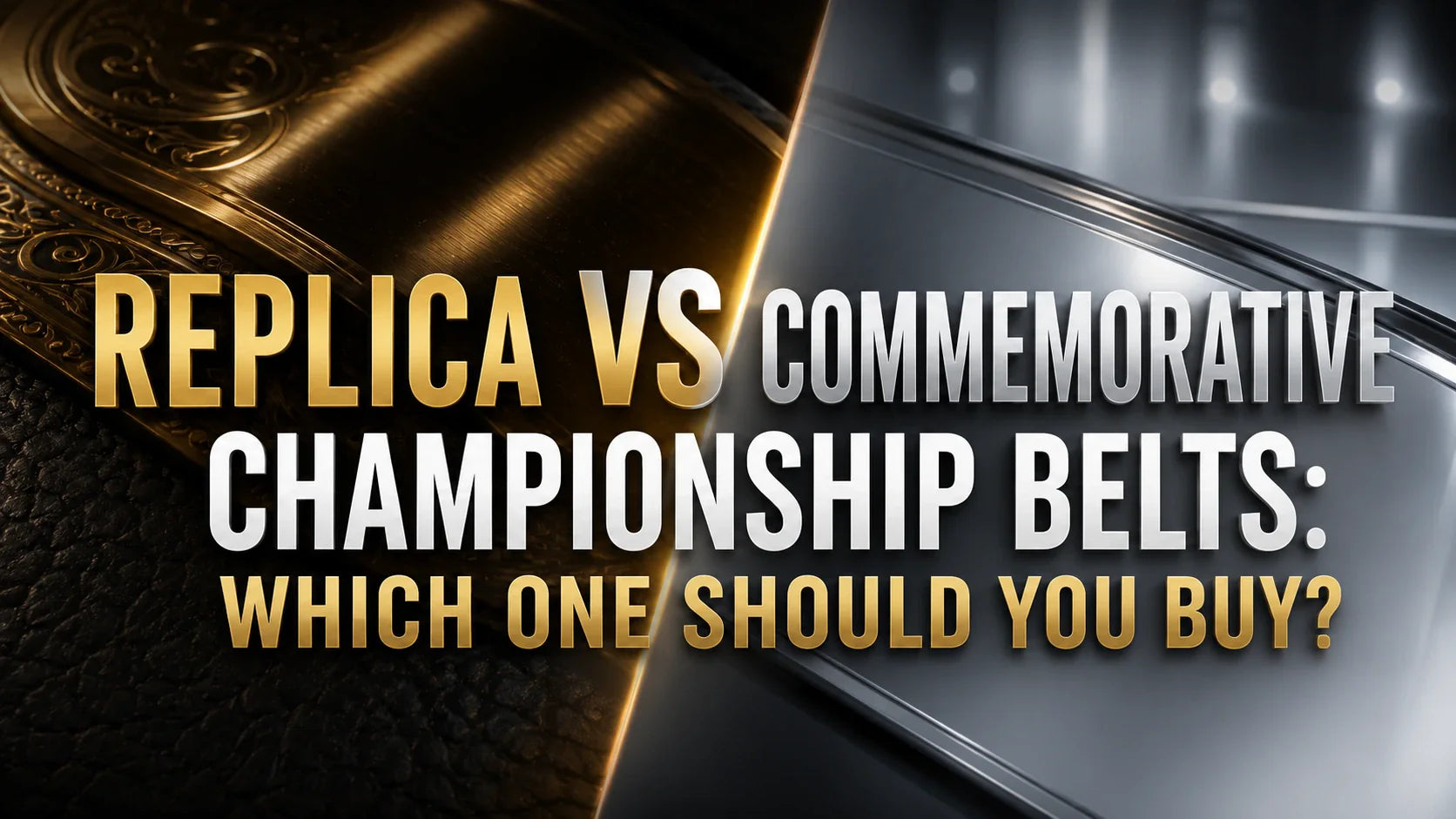 Replica vs Commemorative Championship Belts: Which One Should You Buy?
