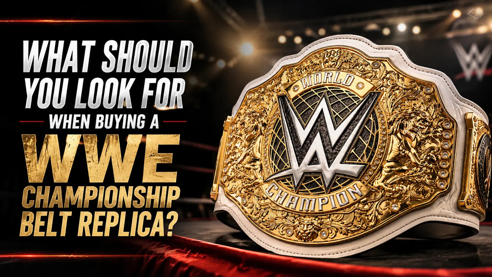 What Should You Look for When Buying a WWE Championship Belt Replica? Complete Buyer Guide
