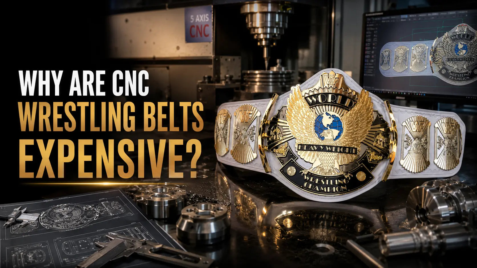 Why Are CNC Wrestling Belts So Expensive? Real Reasons Explained