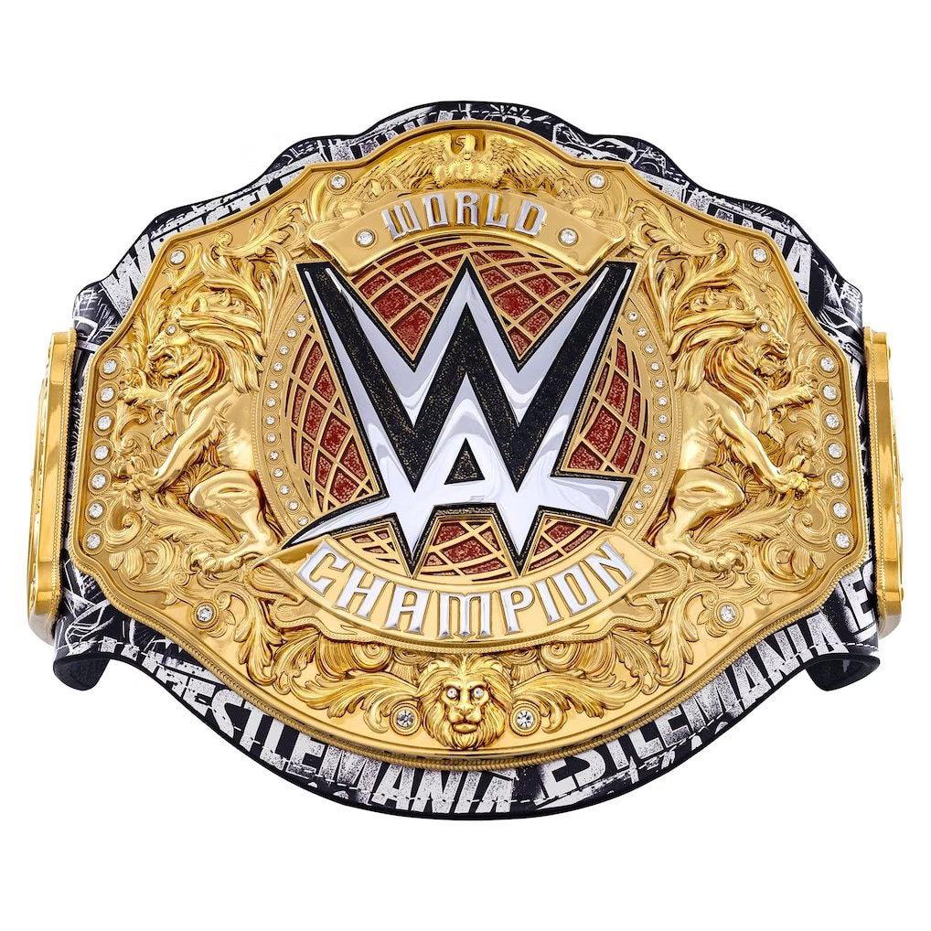 WrestleMania 42 CM Punk vs Roman Reigns Matchup Limited-Edition Championship Title Belt
