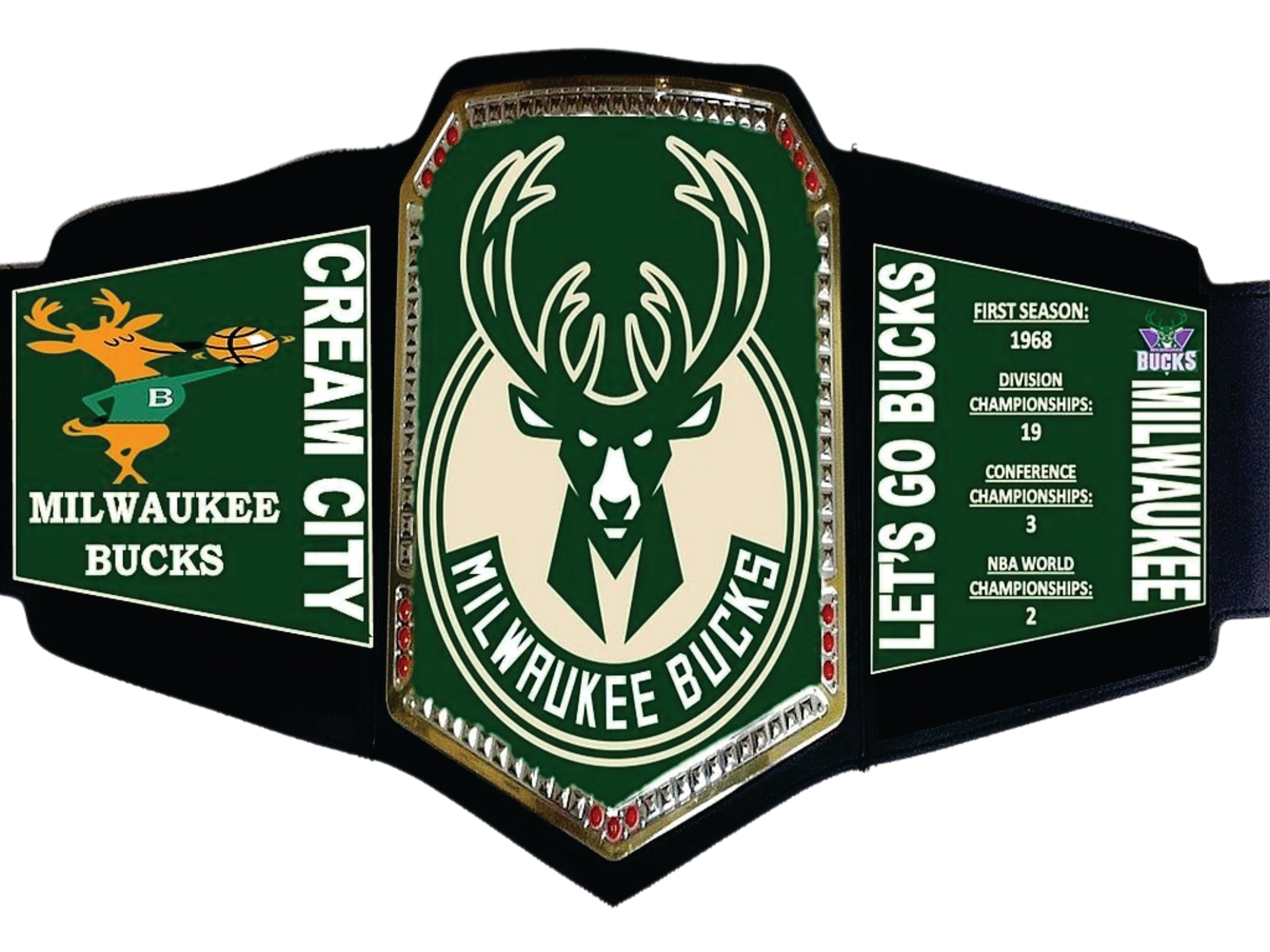 Milwuakee Bucks NBA Championship Belt Championship Belts Online