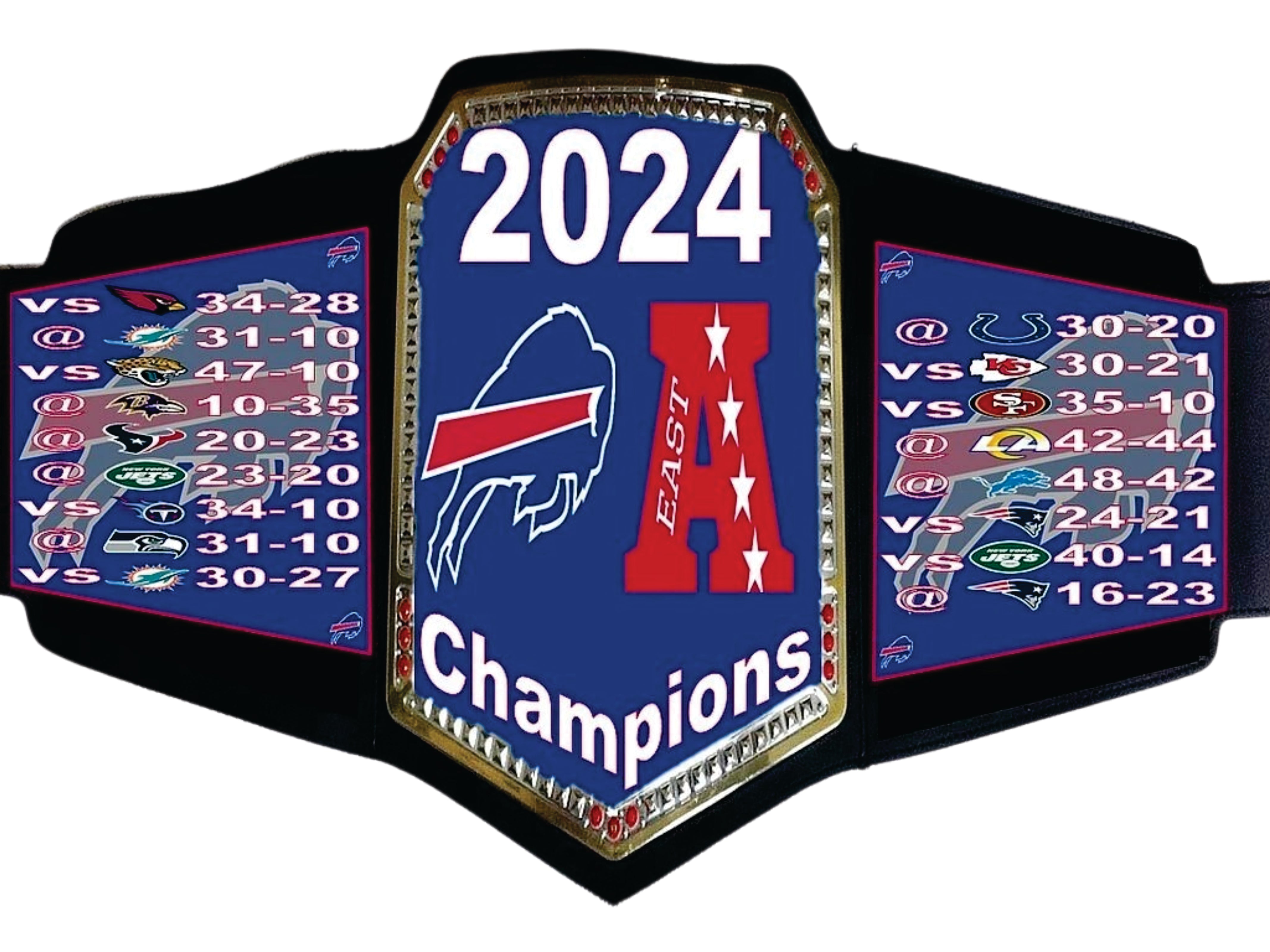 2024 Los Angeles Rams NFC West Division Champions Championship Belt Championship Belts Online