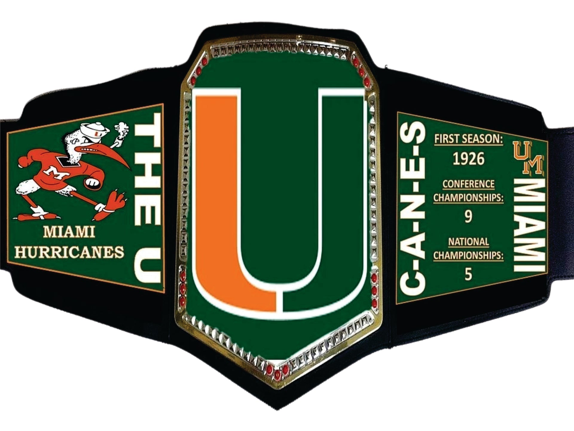 Georgia Tech Yellow Jackets WWE College Legacy Title Belt Championship Belts Online