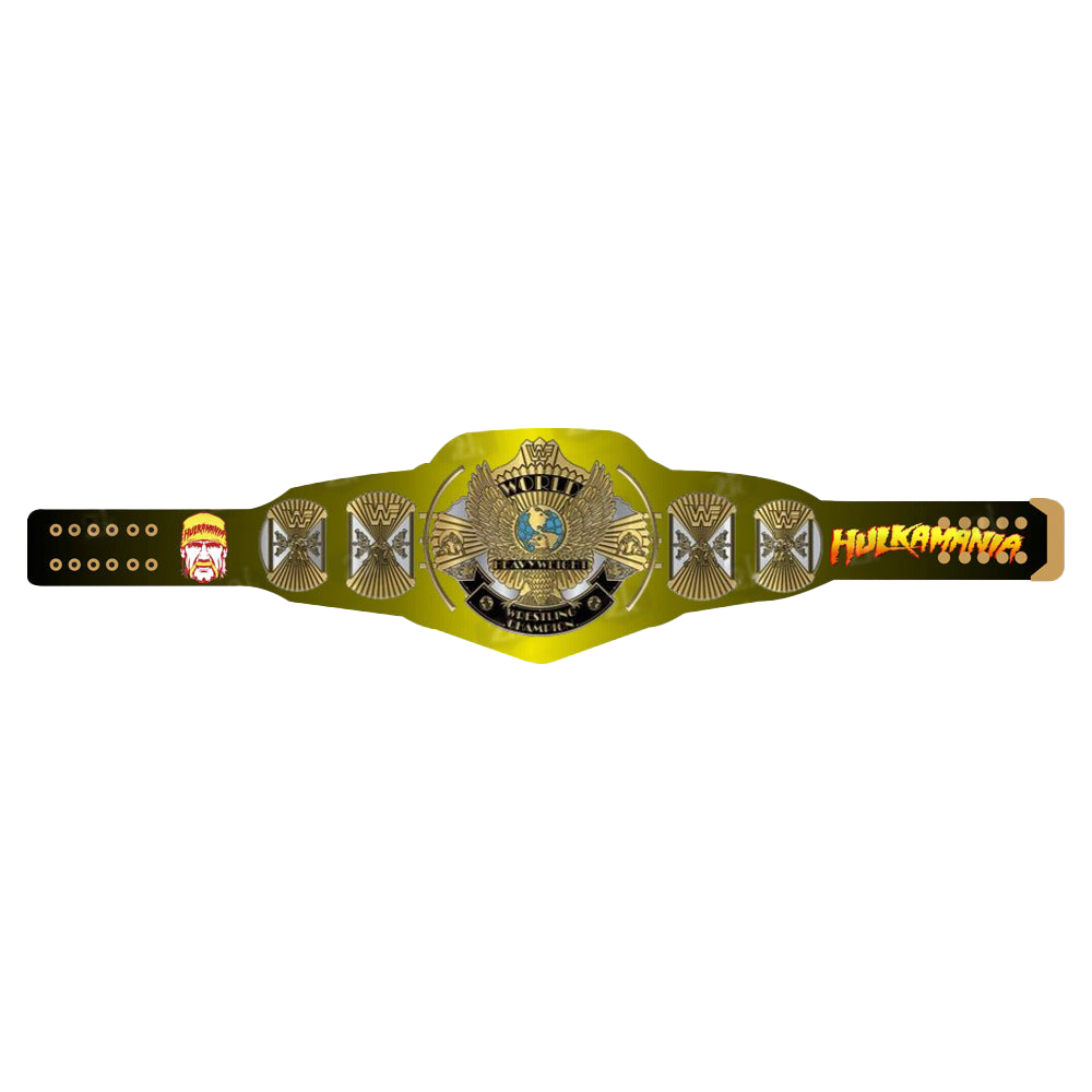 Hulk Hogan Hulkamania Signature Series Championship Belt Championship Belts Online