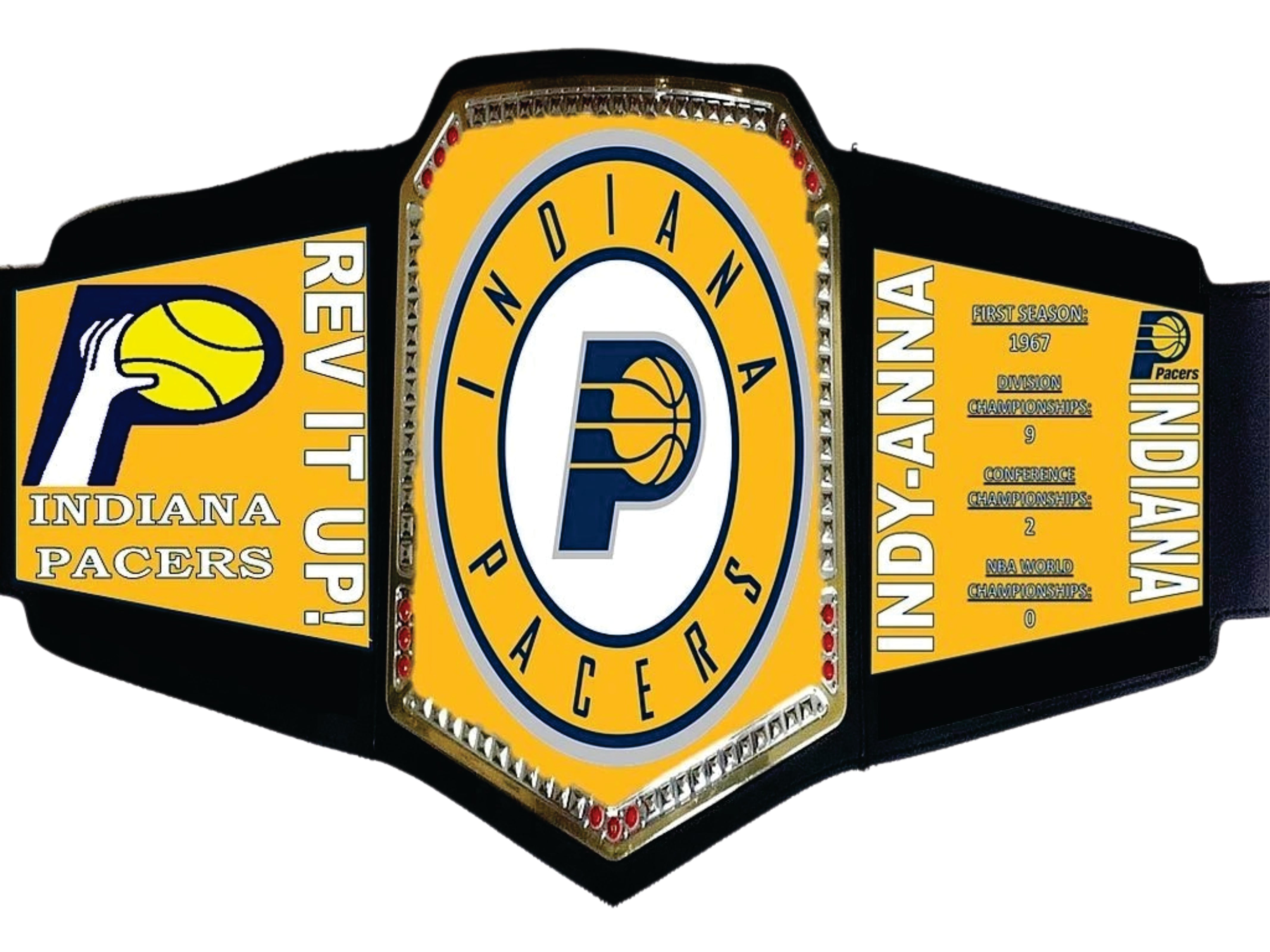 Indiana Pacers NBA Championship Belt Championship Belts Online