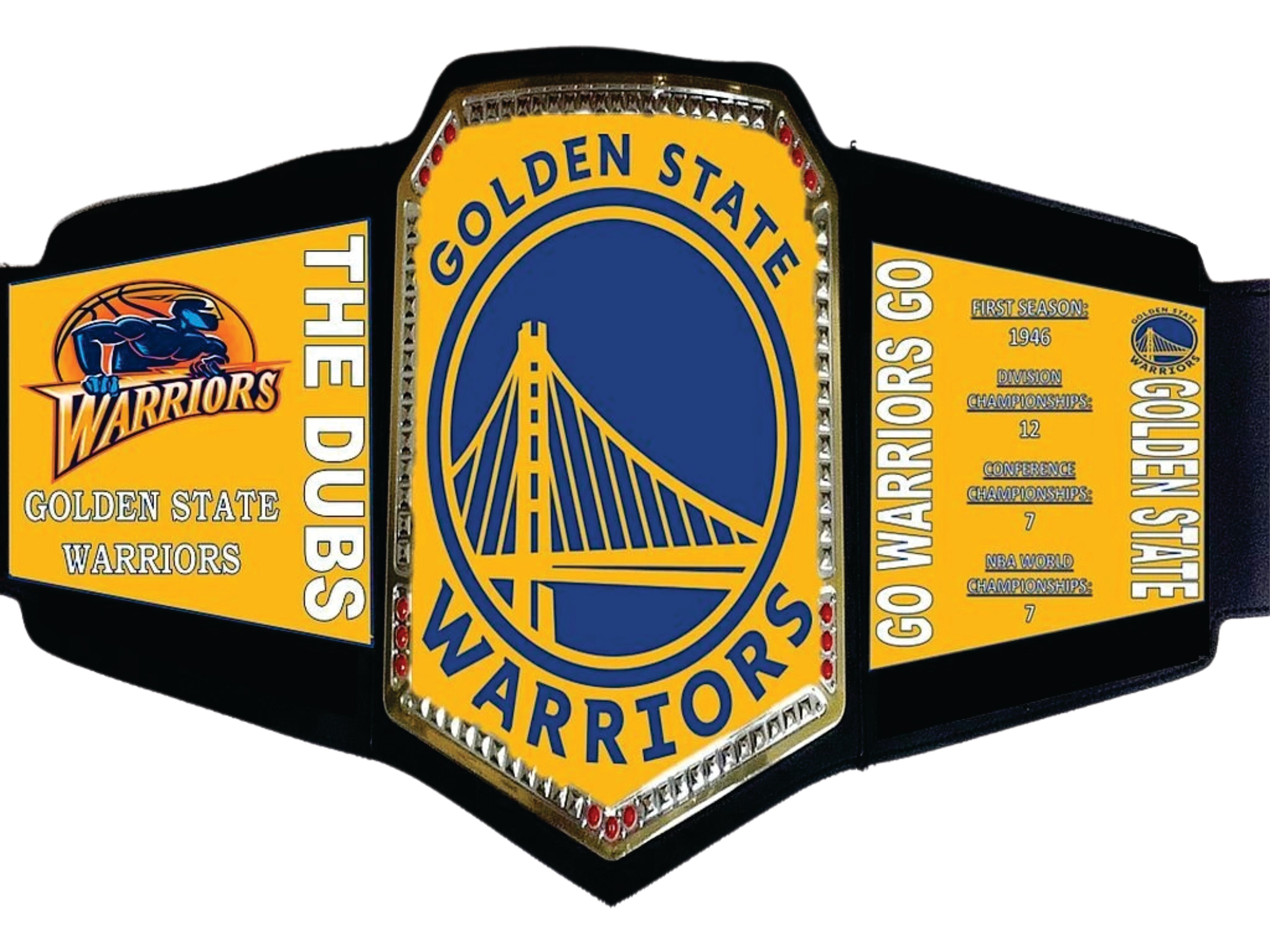 Golden State Warriors NBA Championship Belt Championship Belts Online