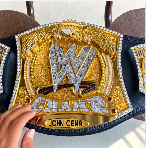 The 24K CNC WWE Heavyweight Spinner Premium CNC Championship Belt Replica