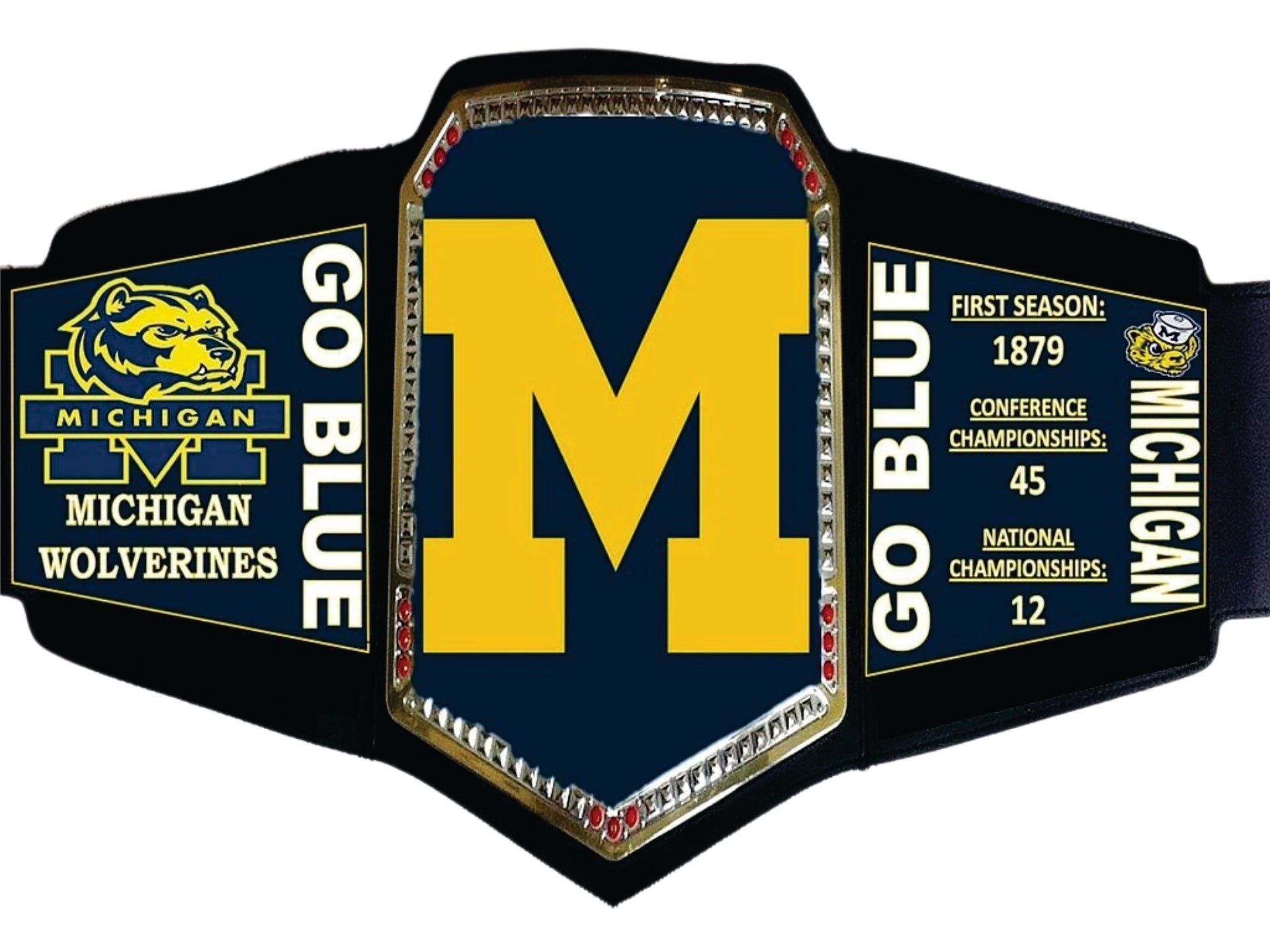 Nebraska Cornhuskers WWE College Legacy Title Belt Championship Belts Online