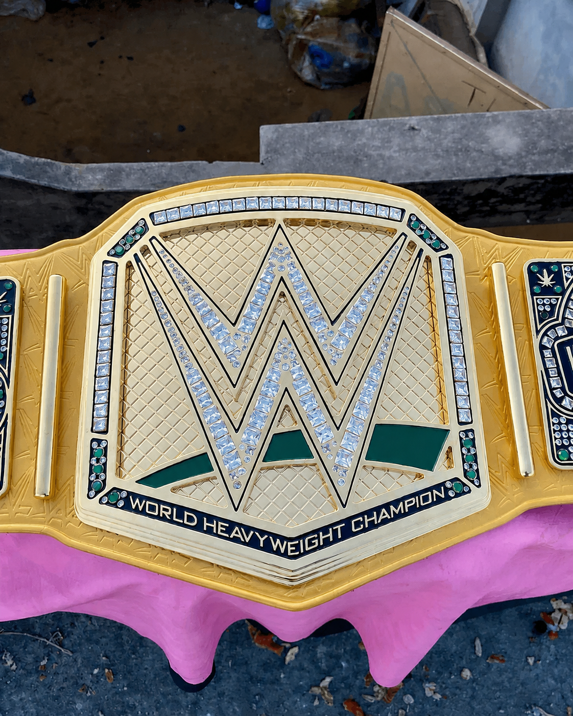 The 24K GOLD Wrestle Mania Premium CNC Championship Belt Replica