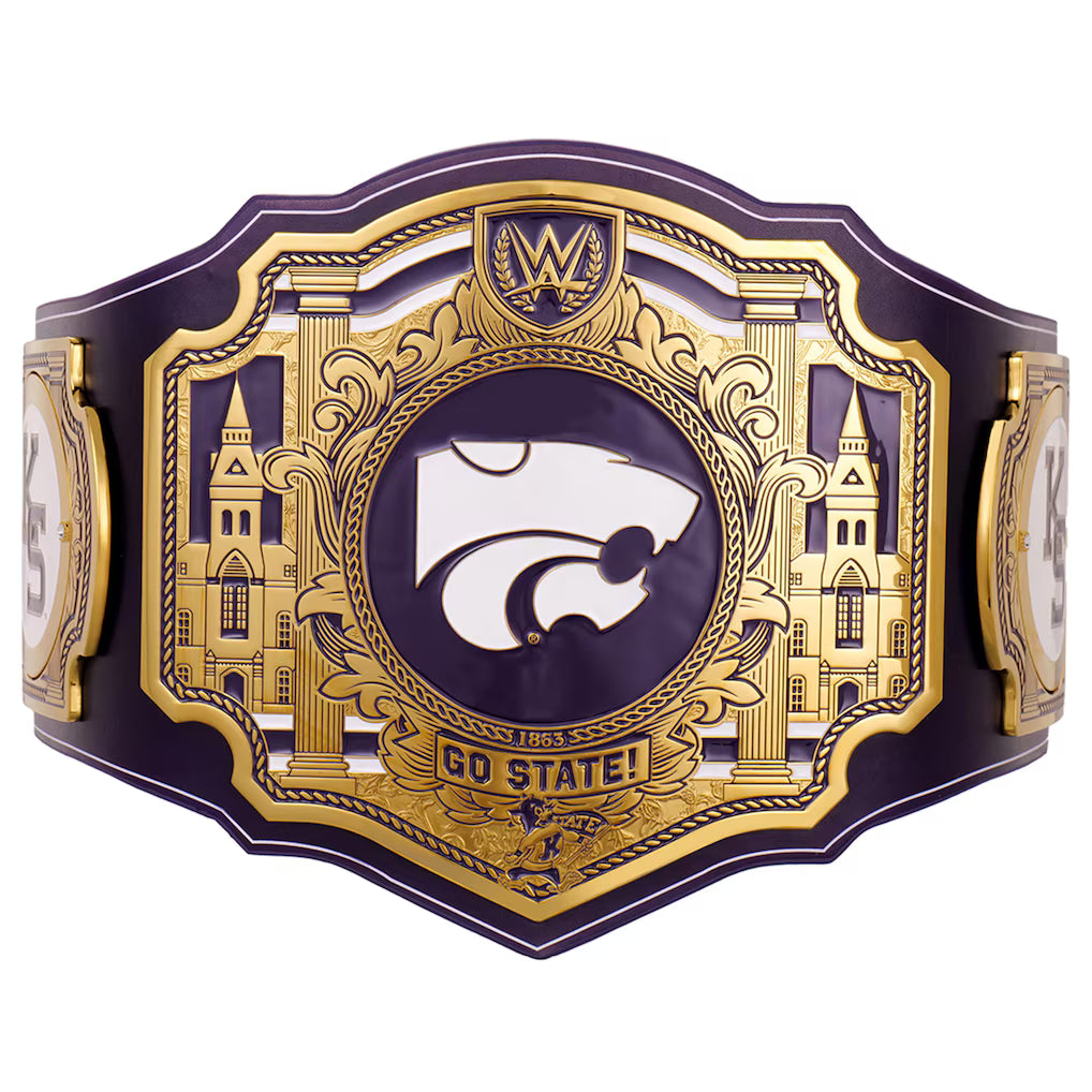 Kansas State Wildcats WWE Legacy Title Belt
