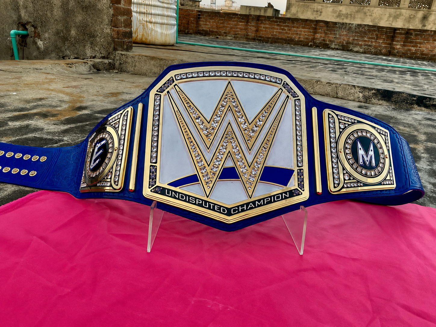 24K GOLD CNC WWE Undisputed Championship Belt
