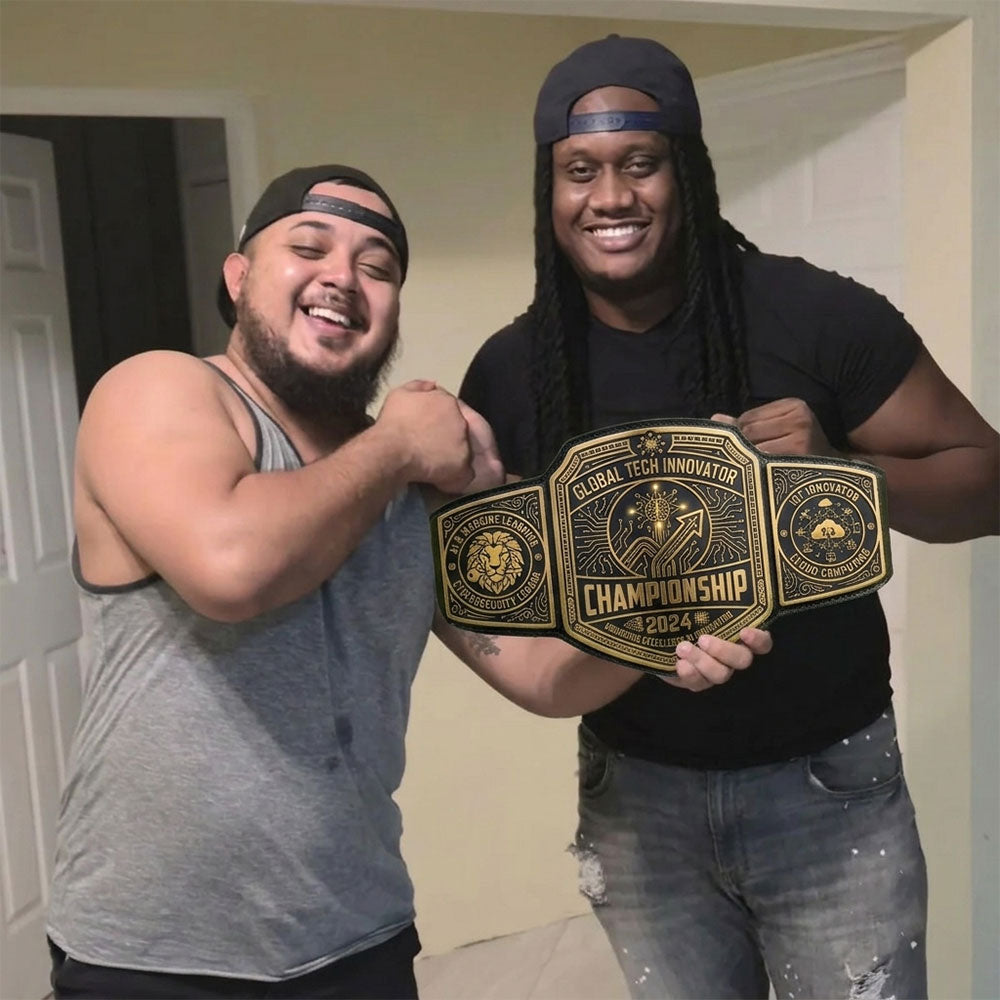 Custom Wrestling Championship Belt