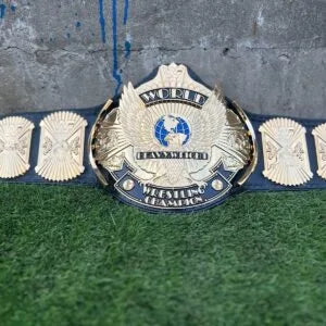 WWF Winged Eagle World Heavyweight Championship Replica  CNC Detailed with 6mm Zinc Plates