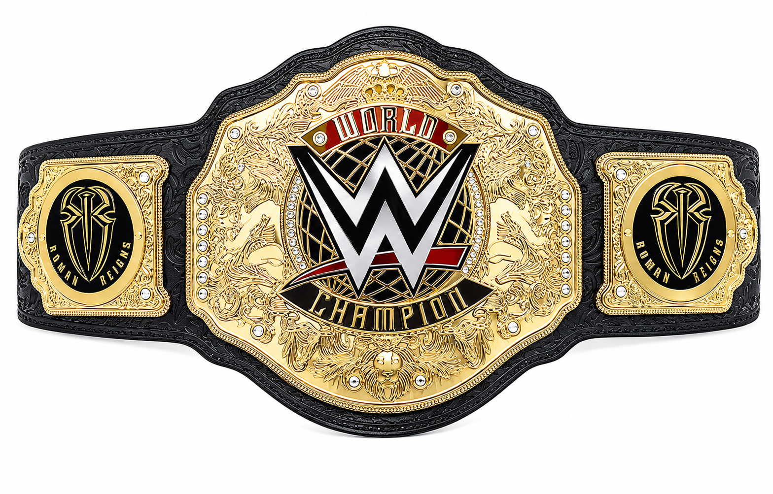 New Heavyweight Championship Belt Wrestling Replica Title 2mm Brass Adult Roman