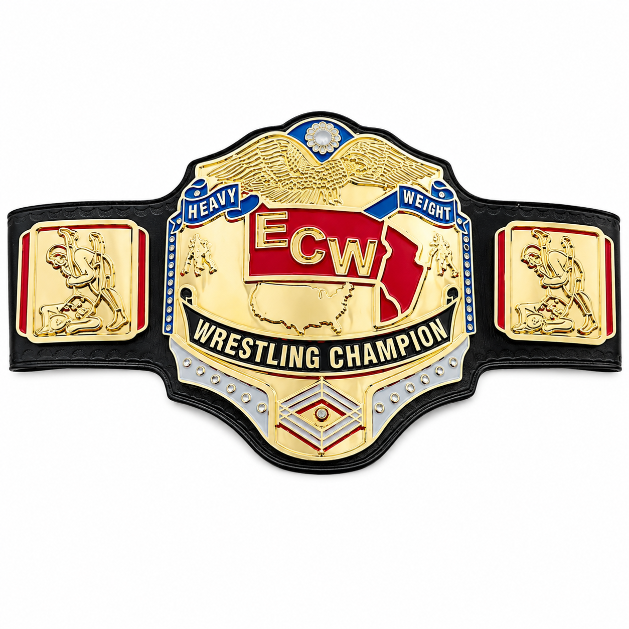 ECW World Heavyweight Championship Title Belt  Made Replica by QA Belts