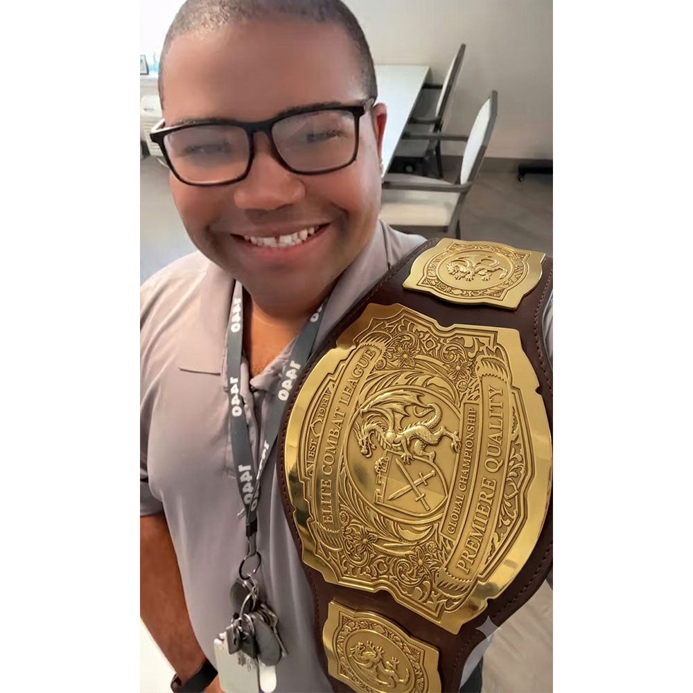 One-of-a-Kind Personalized Champion Belt