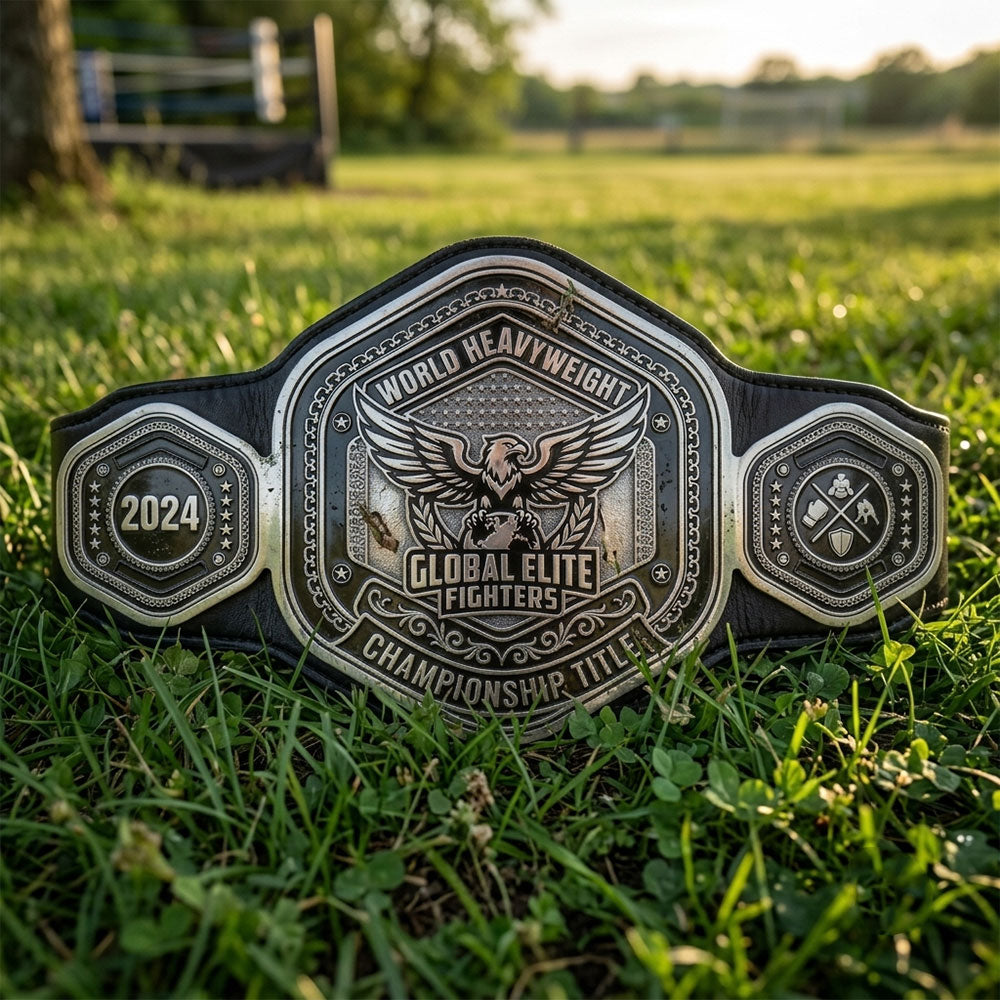 Fully Custom Championship Belt Add Your Logo Name & Colors