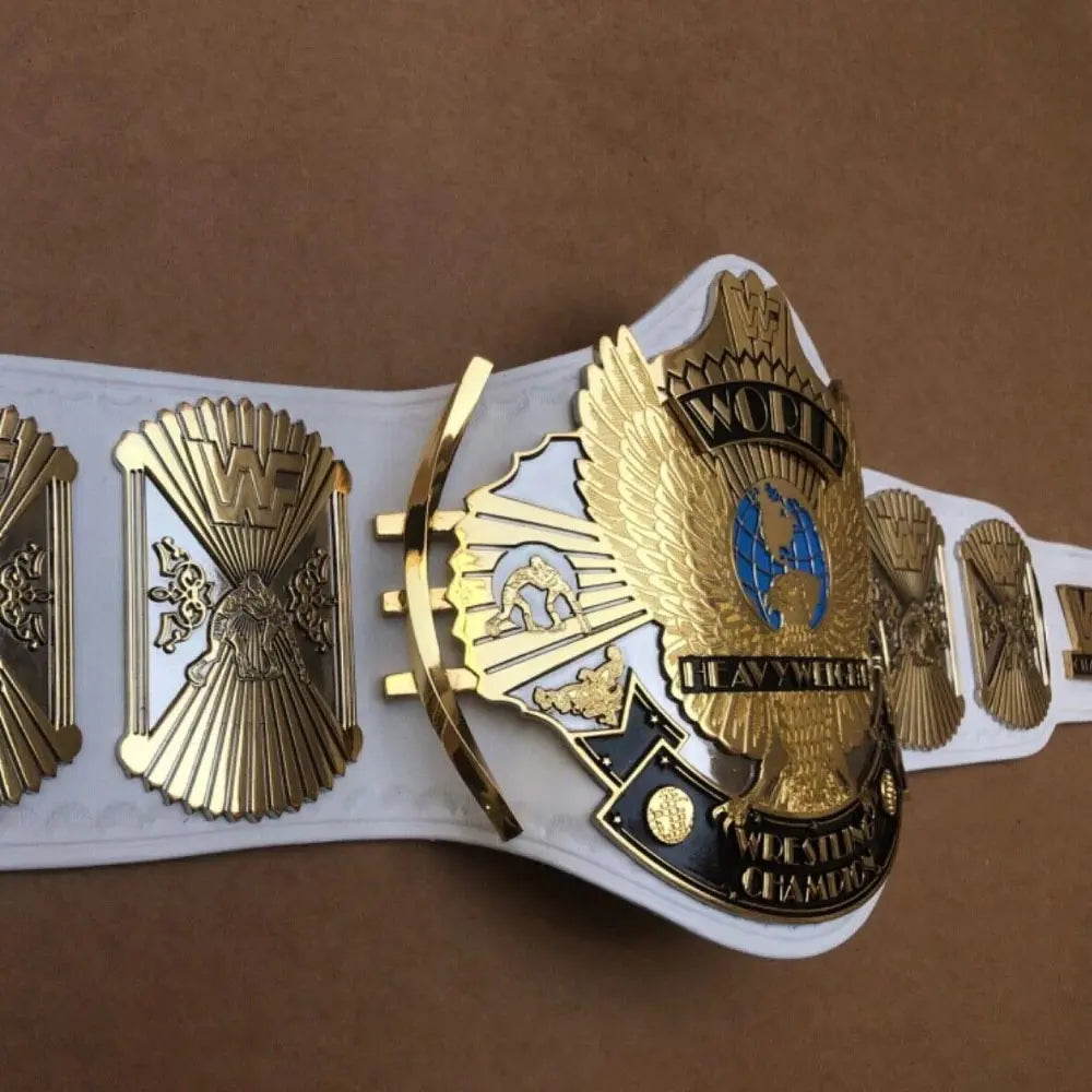 WHITE WINGED EAGLE DUAL PLATED CNC HD CHAMPIONSHIP BELT Championship Belts Online