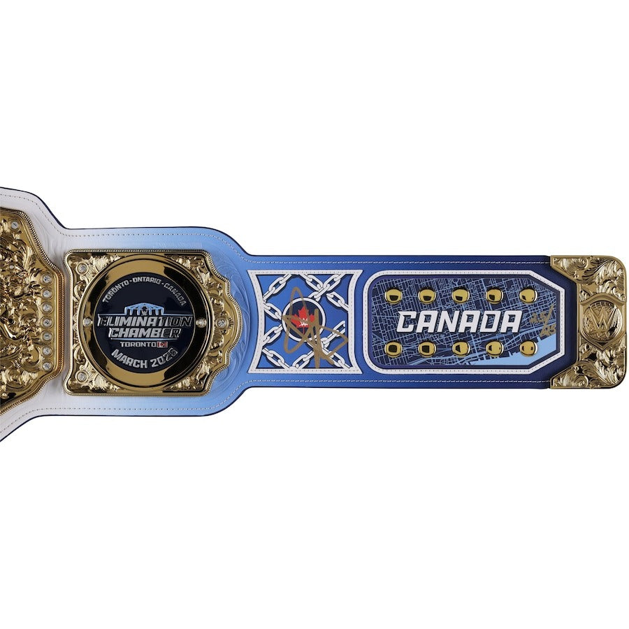 Hulk Hogan WWE Autographed Winged Eagle Replica Title Belt Championship Belts Online