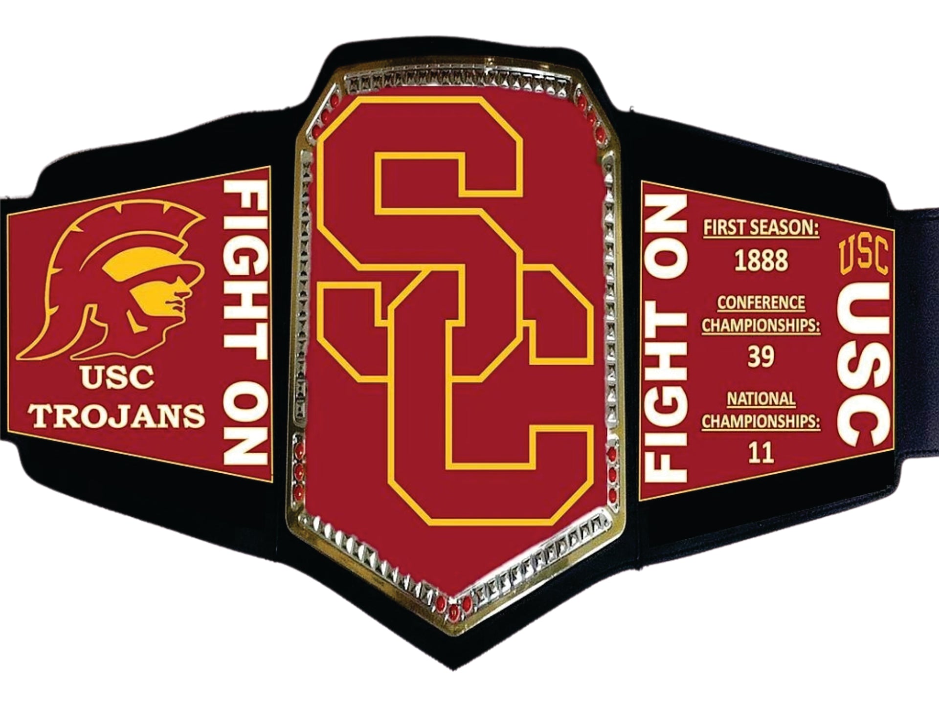 Usc Trojans WWE College Legacy Title Belt Championship Belts Online