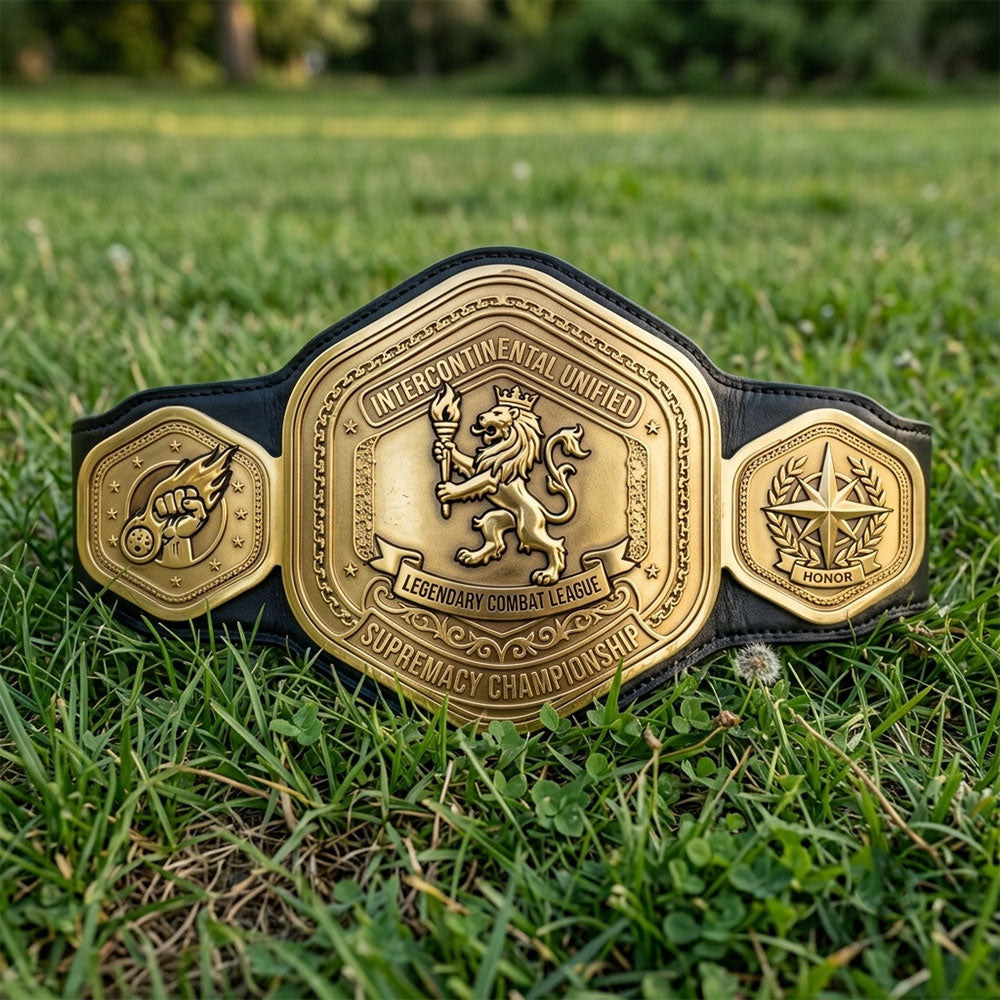 Fully Custom Championship Belt Add Your Logo Name & Colors