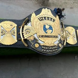 WWF Winged Eagle Heavyweight Championship Belt  CNC Detailed Replica  4mm Zinc Dual Plated