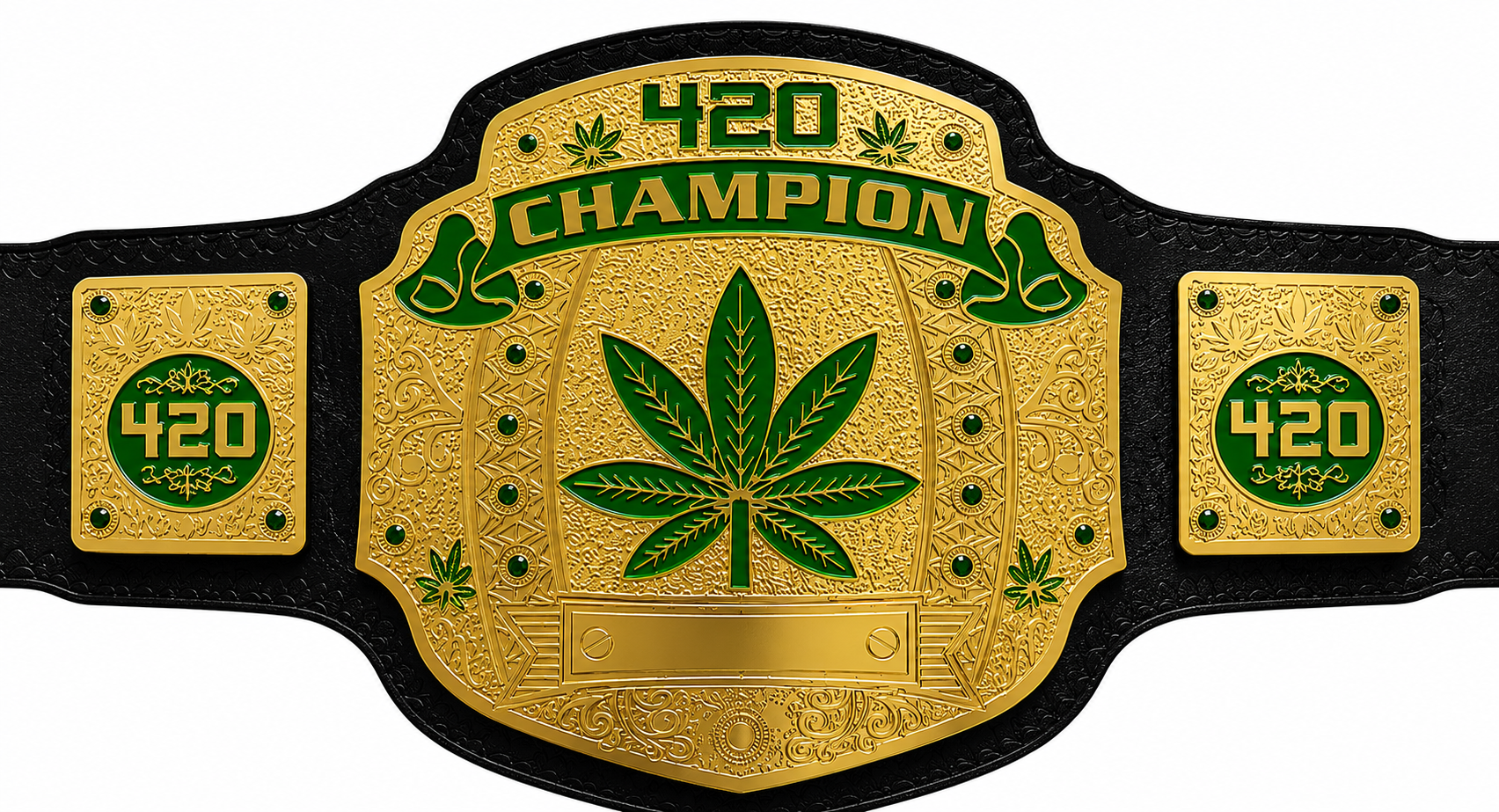 Weed 420 Championship Belt