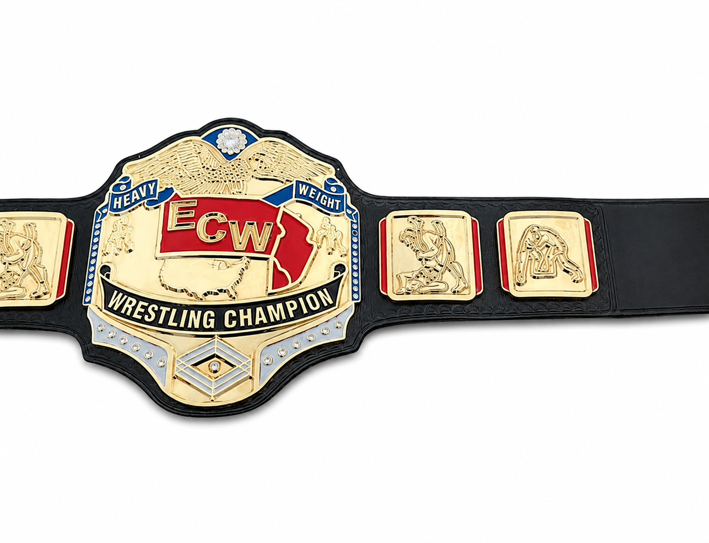 ECW World Heavyweight Championship Title Belt  Made Replica by QA Belts