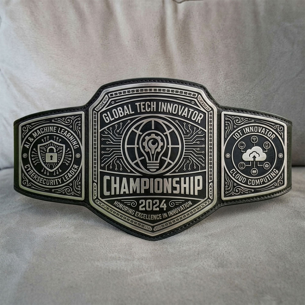 Custom Wrestling Championship Belt