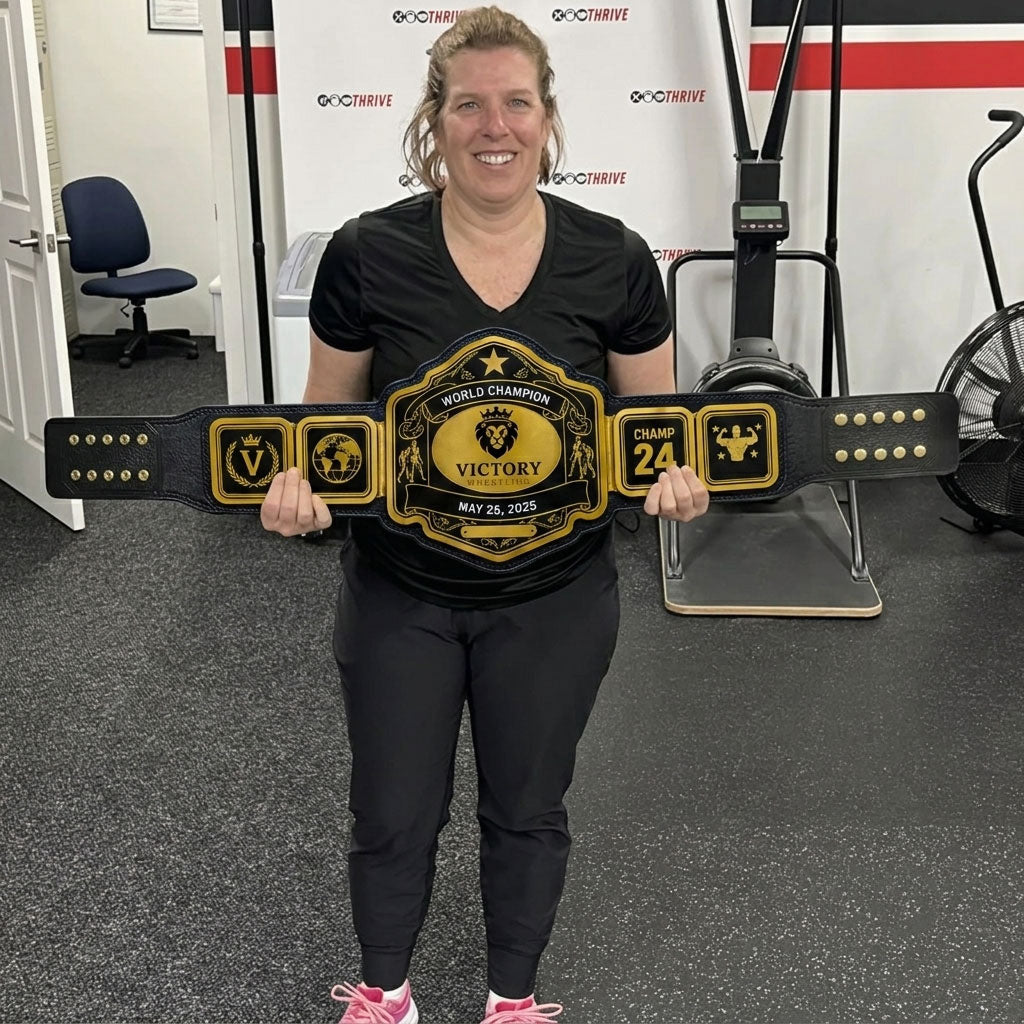 Custom Championship Belt with Custom Logo