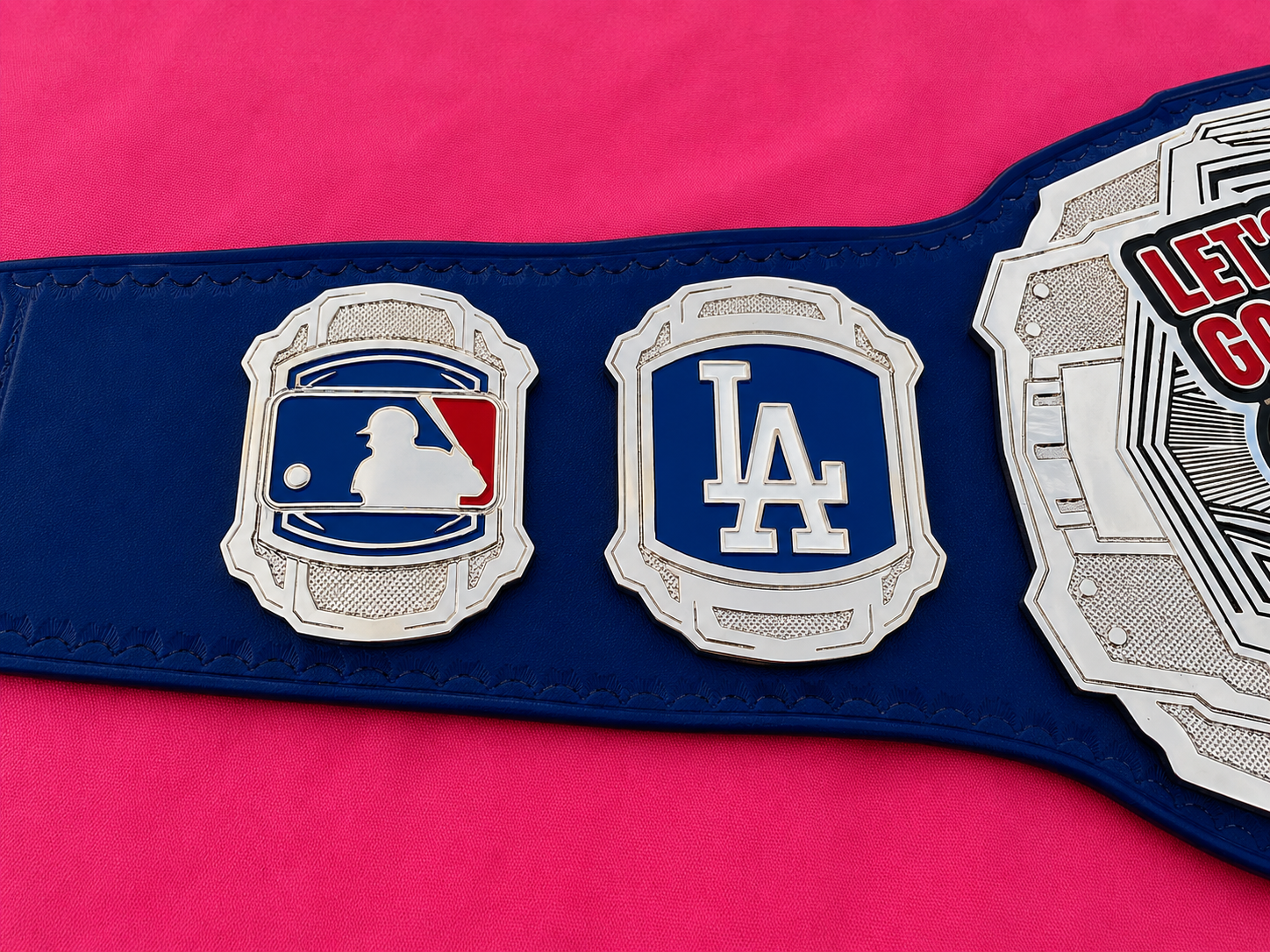 24K Los Angeles Dodgers Championship Belt