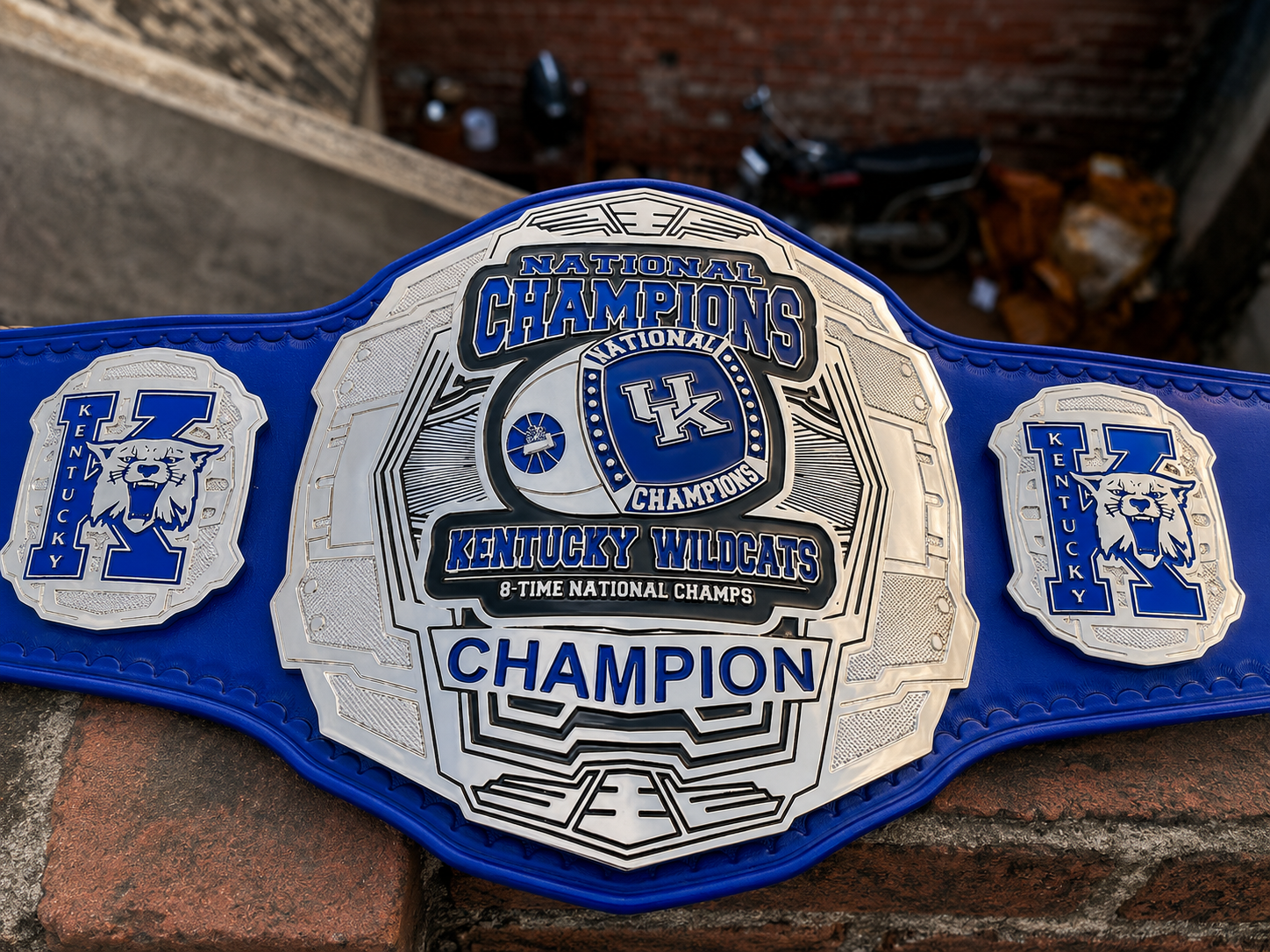 24K CNC Kentucky Wildcats National Champions Championship Belt