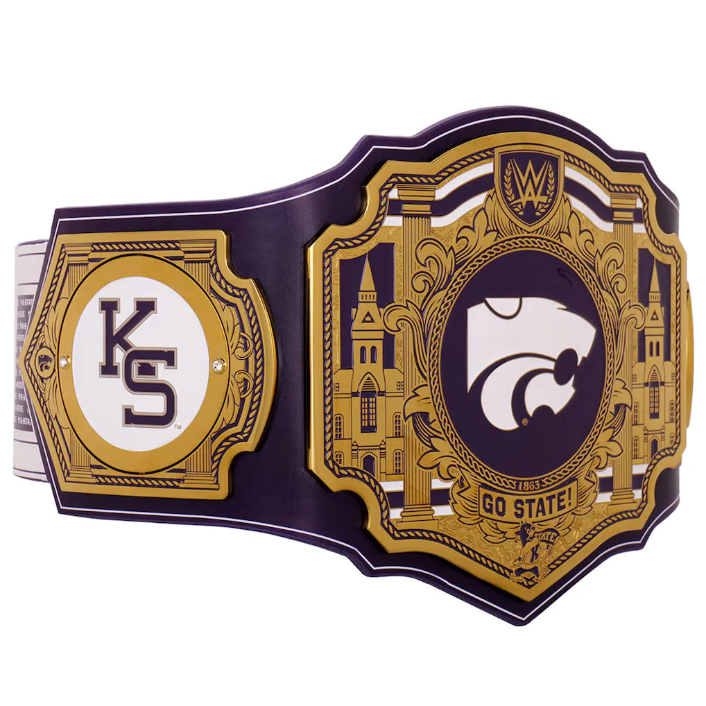 Kansas State Wildcats WWE Legacy Title Belt