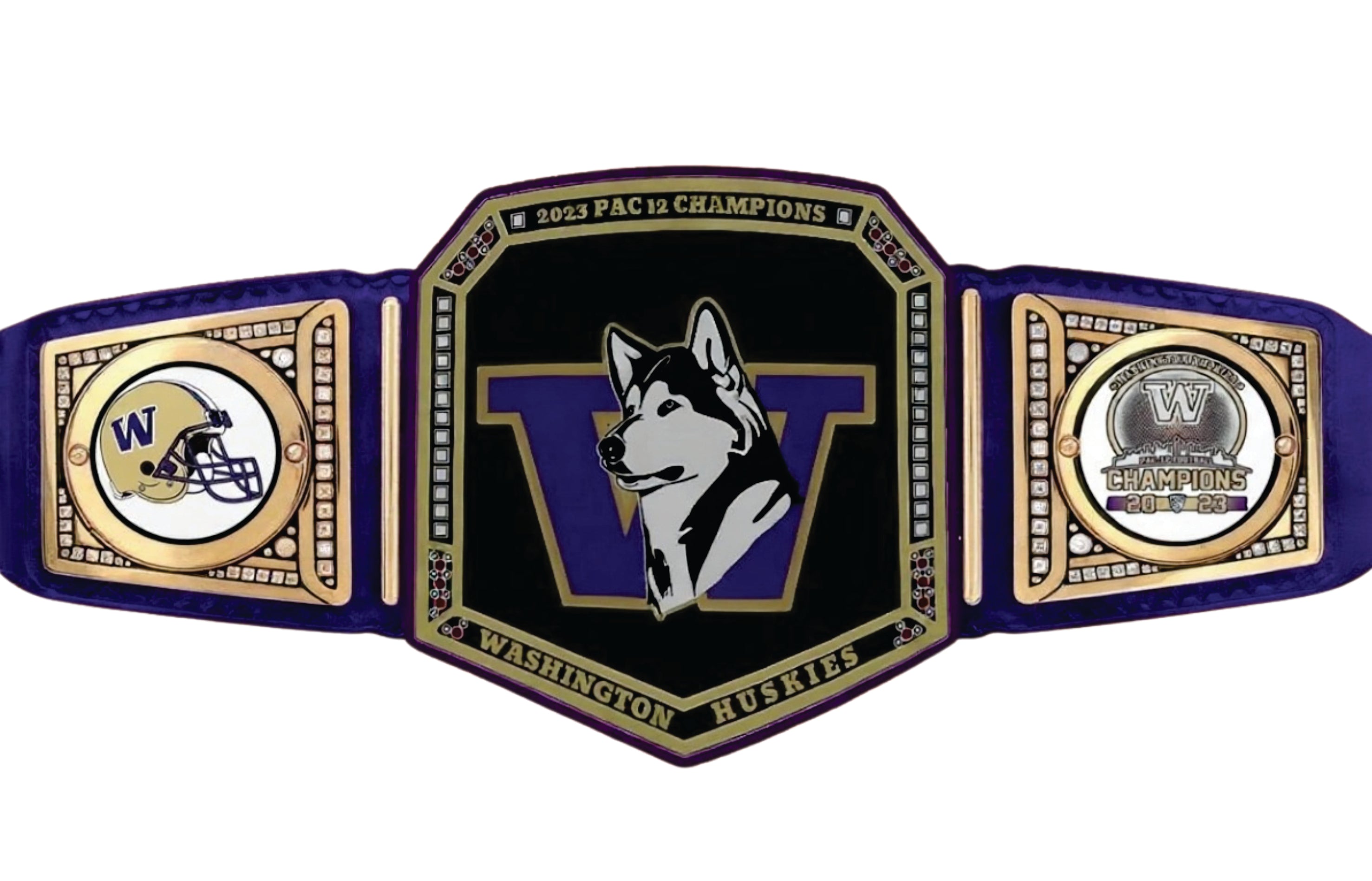 Washington Huskies 2023 PAC 12 Champion Championship Belt Championship Belts Online