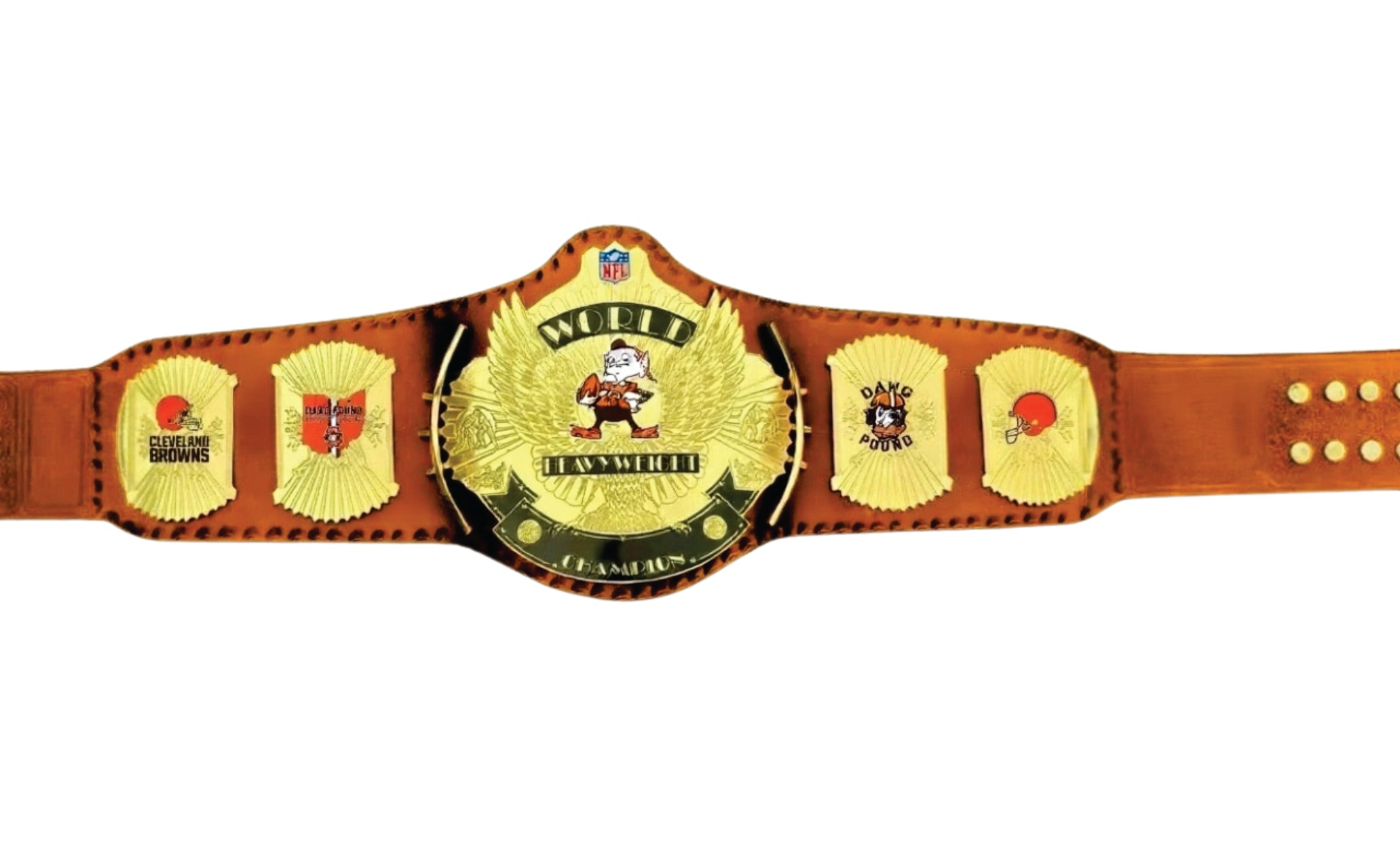 Cleveland Browns Legacy Championship Title Belt Championship Belts Online