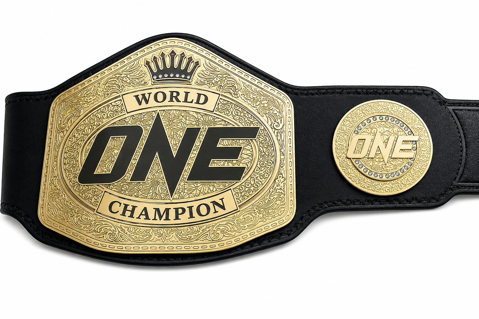 ONE World Champion Wrestling Title Belt