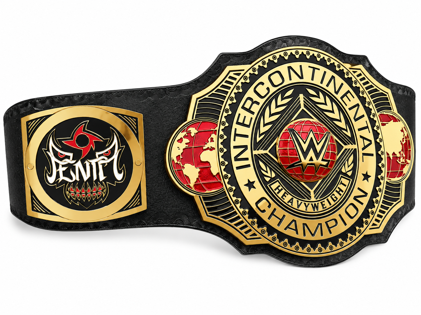 WWE Custom Intercontinental Heavyweight Championship Replica Belt  Jenif Edition