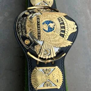 WWF Winged Eagle Heavyweight Championship Belt  CNC Detailed Replica  4mm Zinc Dual Plated
