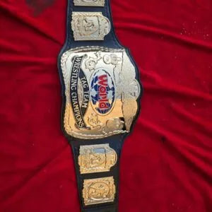 WWF World Tag Team Championship Belt  4MM Zinc CNC Detailed  24K Gold Plated Replica