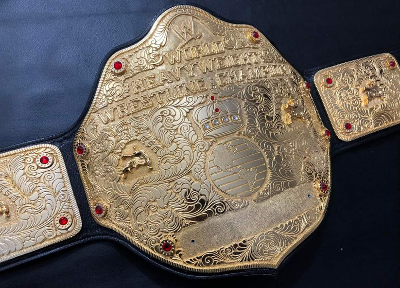 CNC Championship Belts WWE Big Gold Championship Replica Title Belt