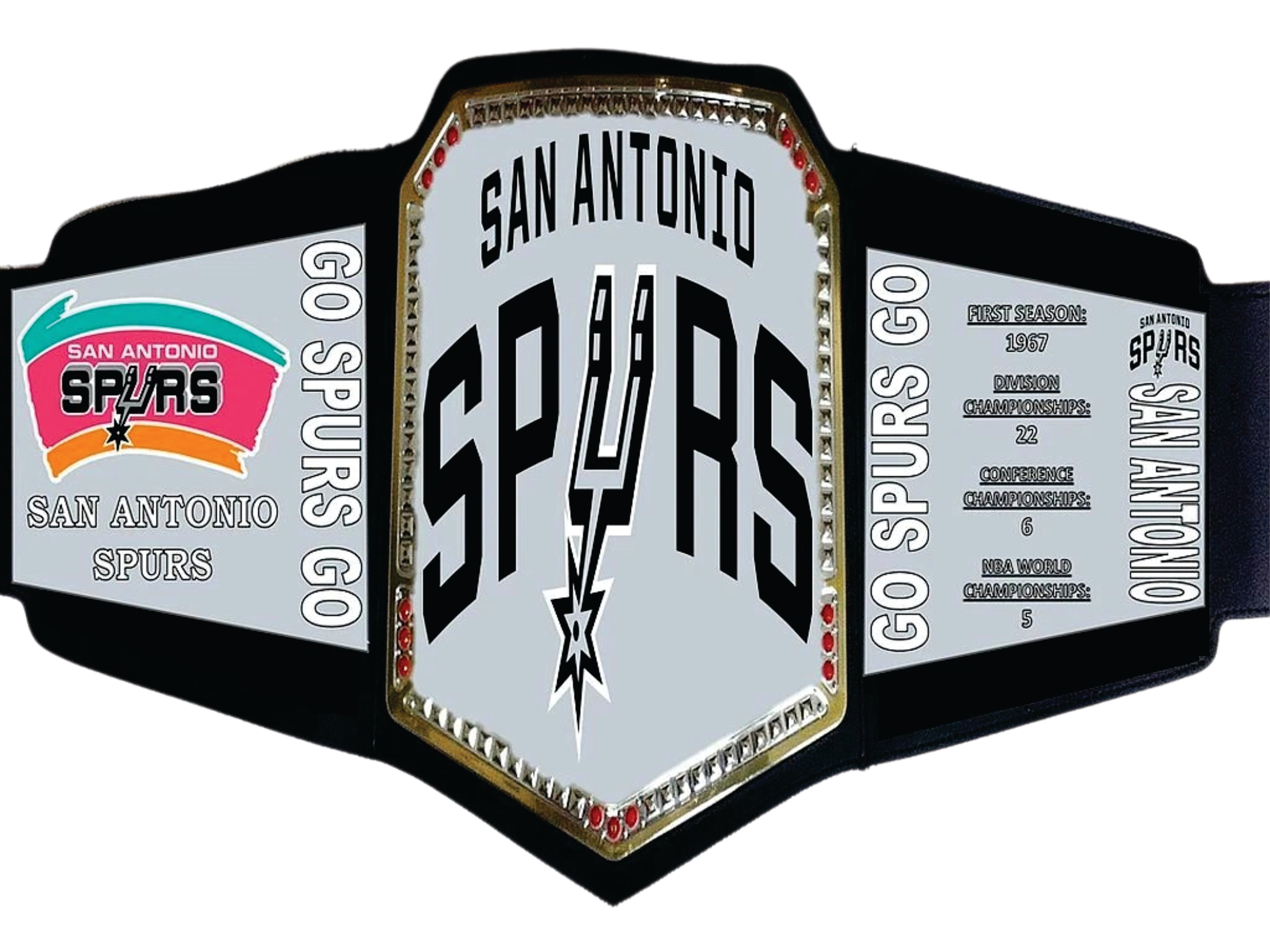 San Antonio Spurs NBA Championship Belt Championship Belts Online