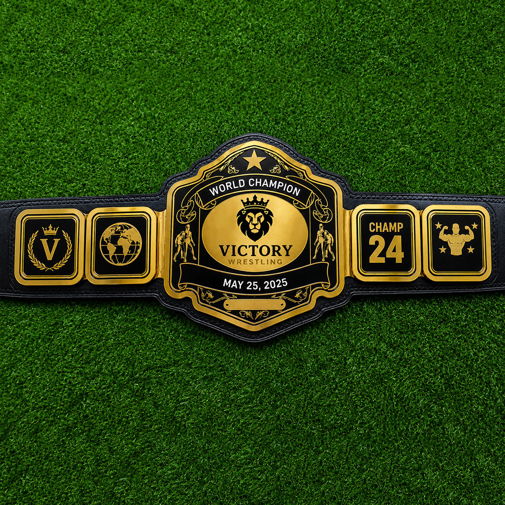 Custom Championship Belt with Custom Logo