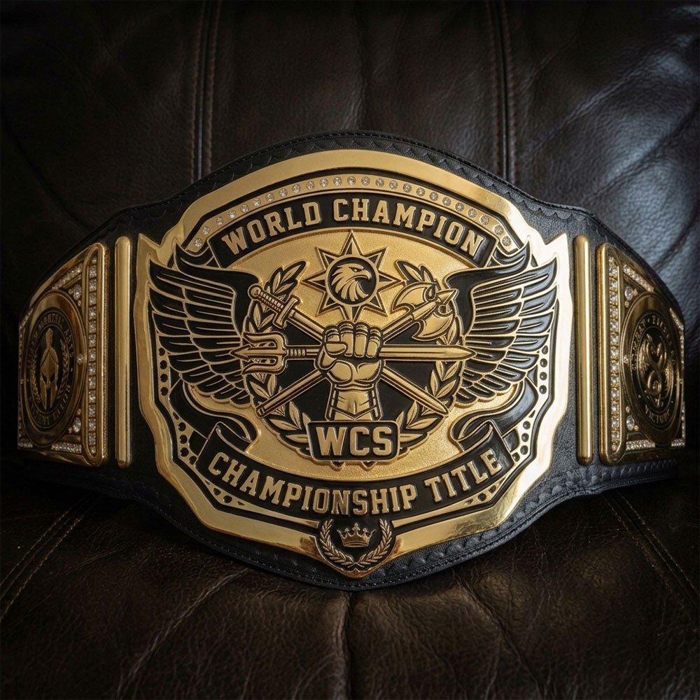 Personalized Championship Belt Features
