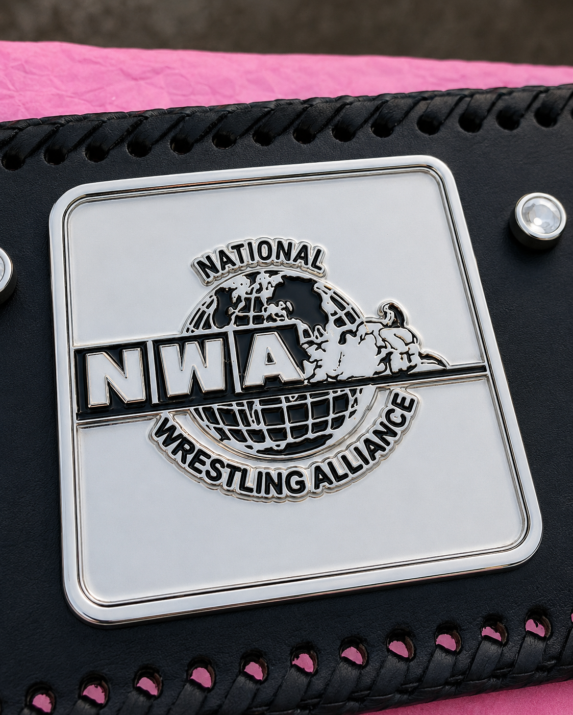 Bob Caudle Mid-Atlantic Wrestling Championship Belt