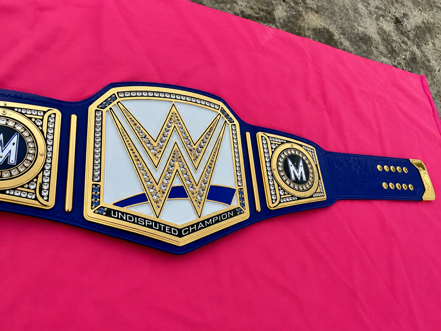 24K GOLD CNC WWE Undisputed Championship Belt