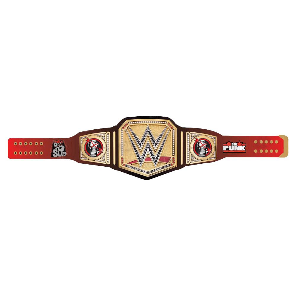 CM Punk Go To Sleep Signature Series Championship Belt Championship Belts Online