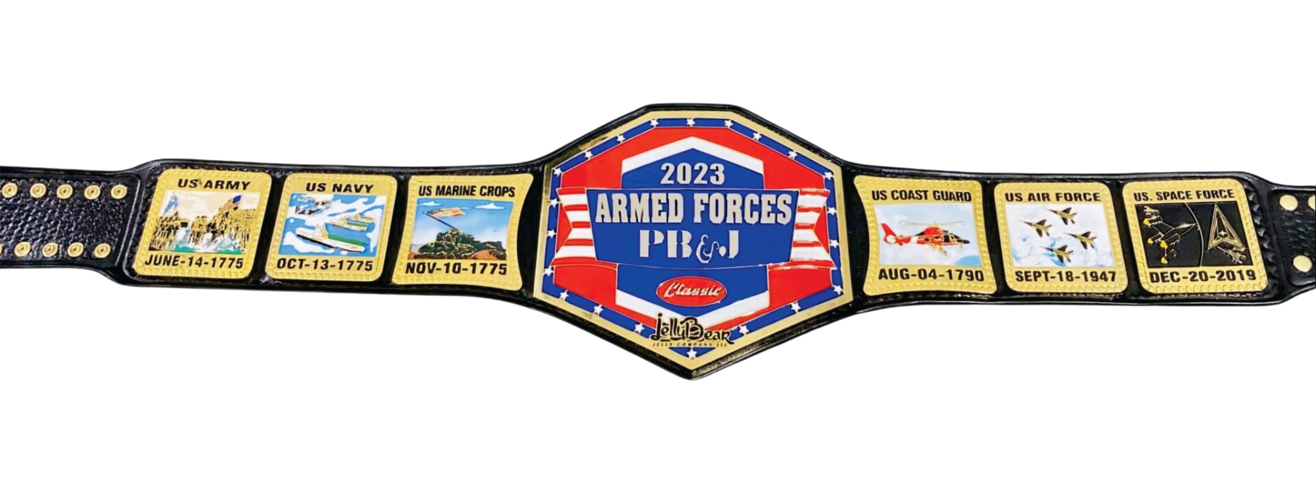 Custom 2023 Armed Forces Title Belt Championship Belts Online