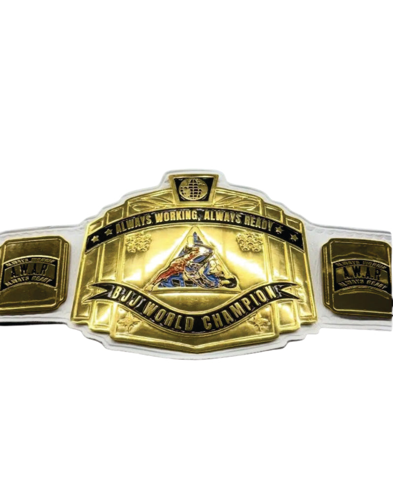 BJJ World Champion A.W.A.R Championship Belt Championship Belts Online